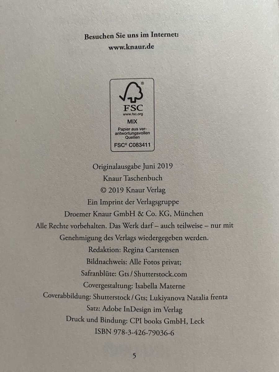 Libri: Die Safranfrau - Christine Ferrari – Usato da Schwarzenburg venduto da Michellu 6