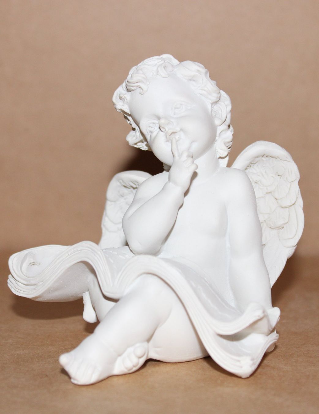 Figurines: Weisser Engel, Cherub Figur, Gipsfigur Deko Engelchen Les... – Neuf (Voir description) à Dietikon par Beni2025