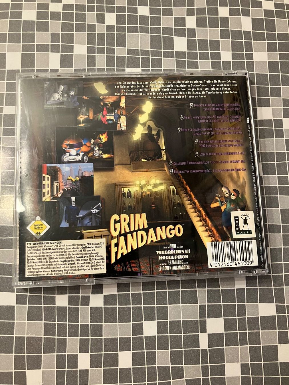Spiele: Grim Fandango - PC (1998, deutsch) – Gebraucht aus Winkel von Asdas87 1