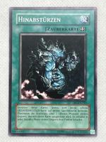 Yu-Gi-Oh! Hinabstürzen Zauberkarte DR1-DE250 gut erhalten