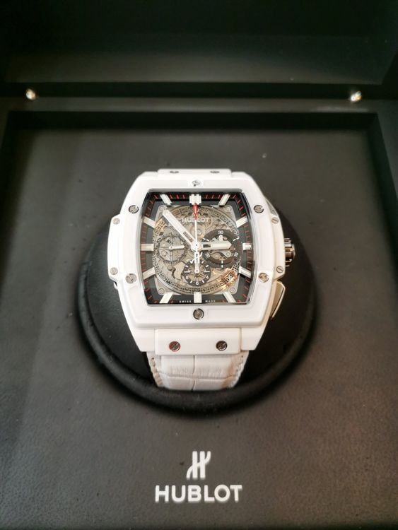 HUBLOT SPIRIT OF BIG BANG CERAMIC WHITE CHRONO RICHARD MILLE