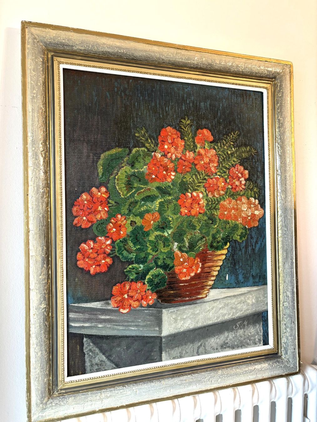 Dipinti: Liebe und Leidenschaft  moderneOel Bild  sig.  S.M. Geranium – Usato da Zürich venduto da Nofelet31 5