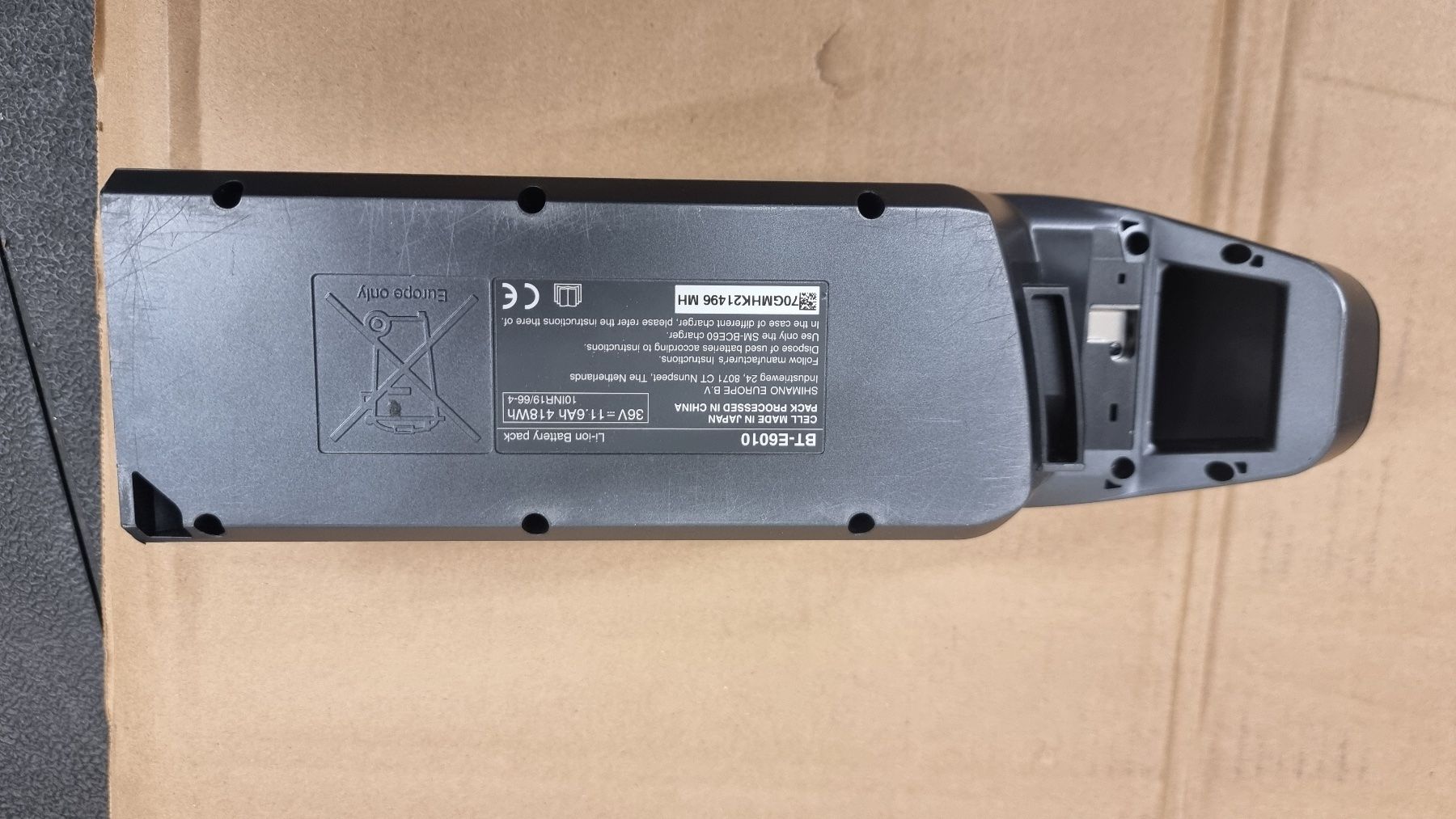 Batterie: Akku Shimano BT-E6010 11.6Ah 418wh – Difettoso da Zürich venduto da Velo-Elsener 3