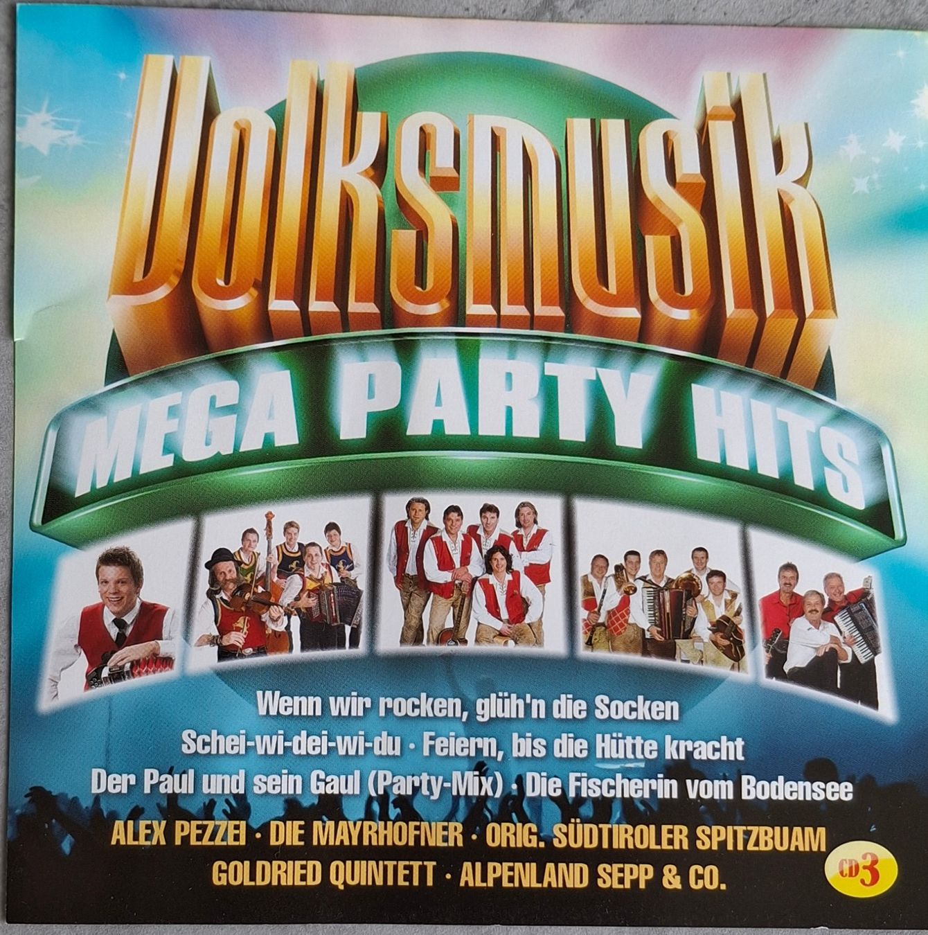 CD: Volksmusik Mega Party Hits – Usato da Reinach BL venduto da Chela04 7