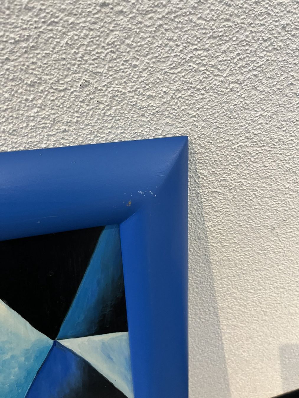 Foto & Immagini: Dekobild mit blauem Rahmen modern abstrakt – Usato da Rapperswil SG venduto da inf_g7g9 2