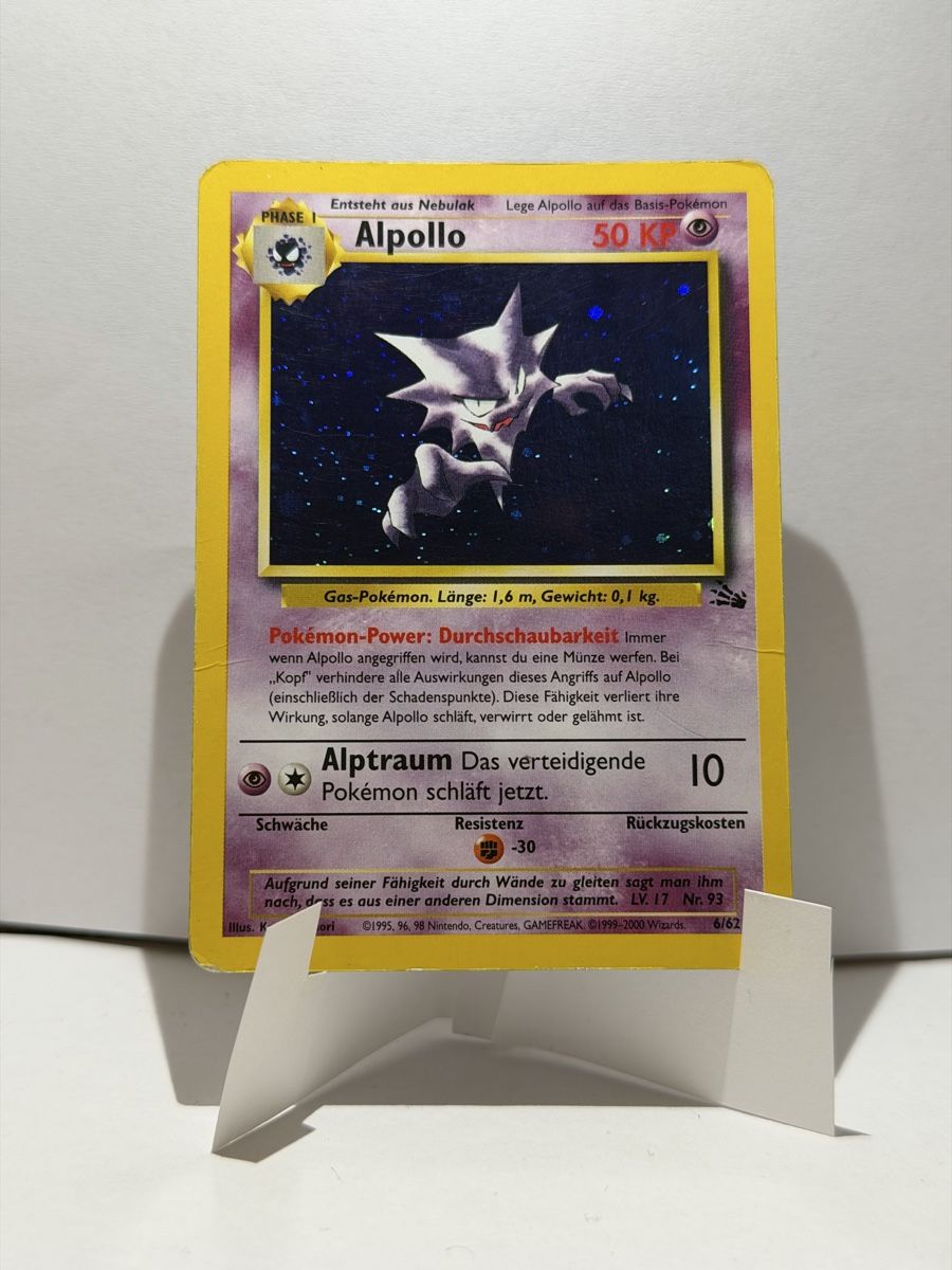 Pokémon Carte collezionabili: Pokémon Karte Alpollo Holo – Usato da Wetzikon ZH venduto da kev_2rhl