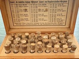 Uhrmacher Werkzeug - Bergeon Regulierscheiben-Assortiment