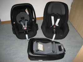 Familyfix Isofix Pebble Pearl 0-18kg, top Zustand Versand