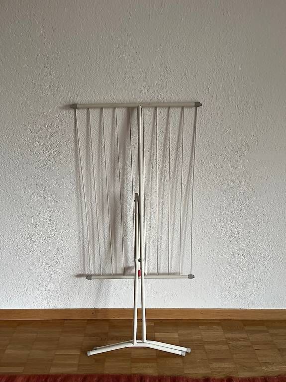 Wäscheständer: Klappbarer Wäscheständer  Weiss – Gebraucht aus Chur von mai_z79b