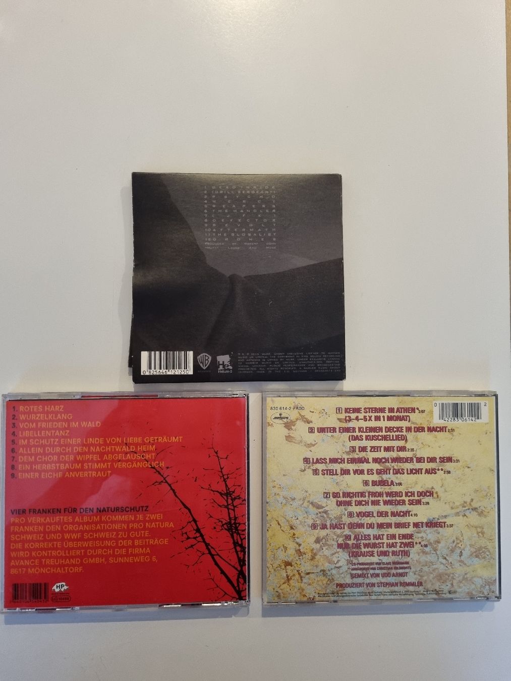 CDs: 3 Musik CDs - Stephan Remmler, Rotes Harz, Muse – Gebraucht aus Bern von Olgas_Welt 1