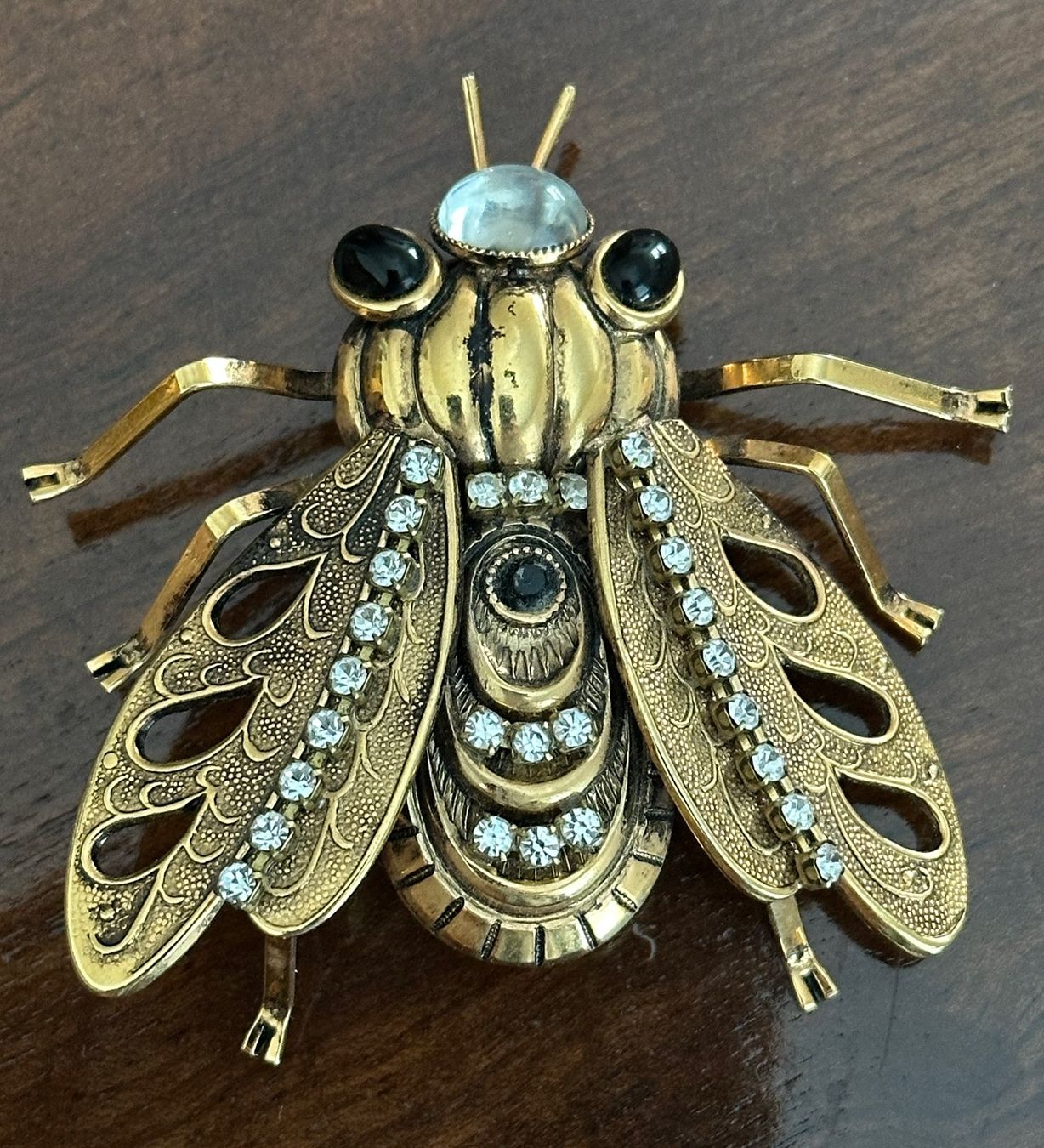 Spille & Fermagli: Grosse Vintage Brosche Anstecknadel Modeschmuck – Usato da Lützelflüh-Goldbach venduto da blauerkranich 1