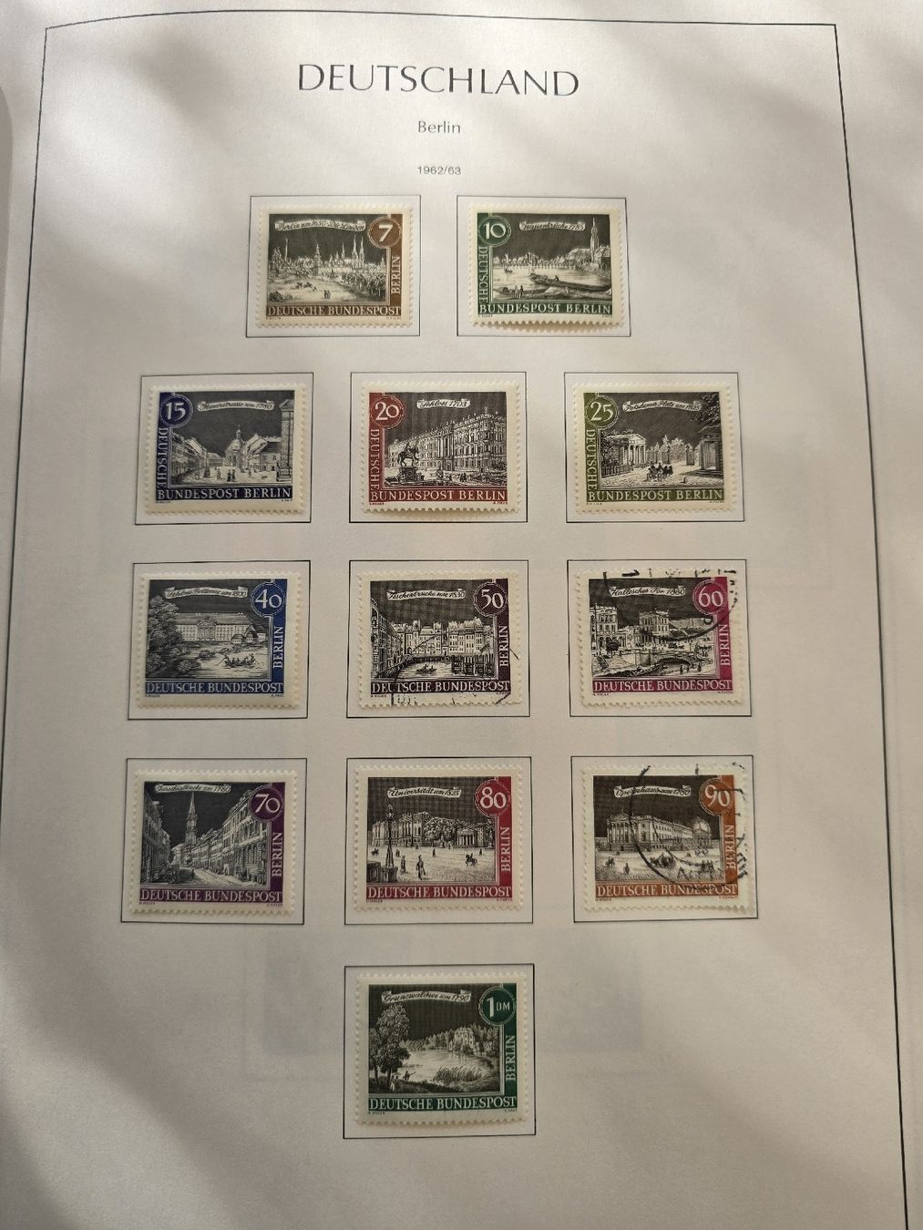 Alle Briefmarken: 804 Marken Deutschland  11 Briefe – Gebraucht aus Walkringen von Vanuca 8
