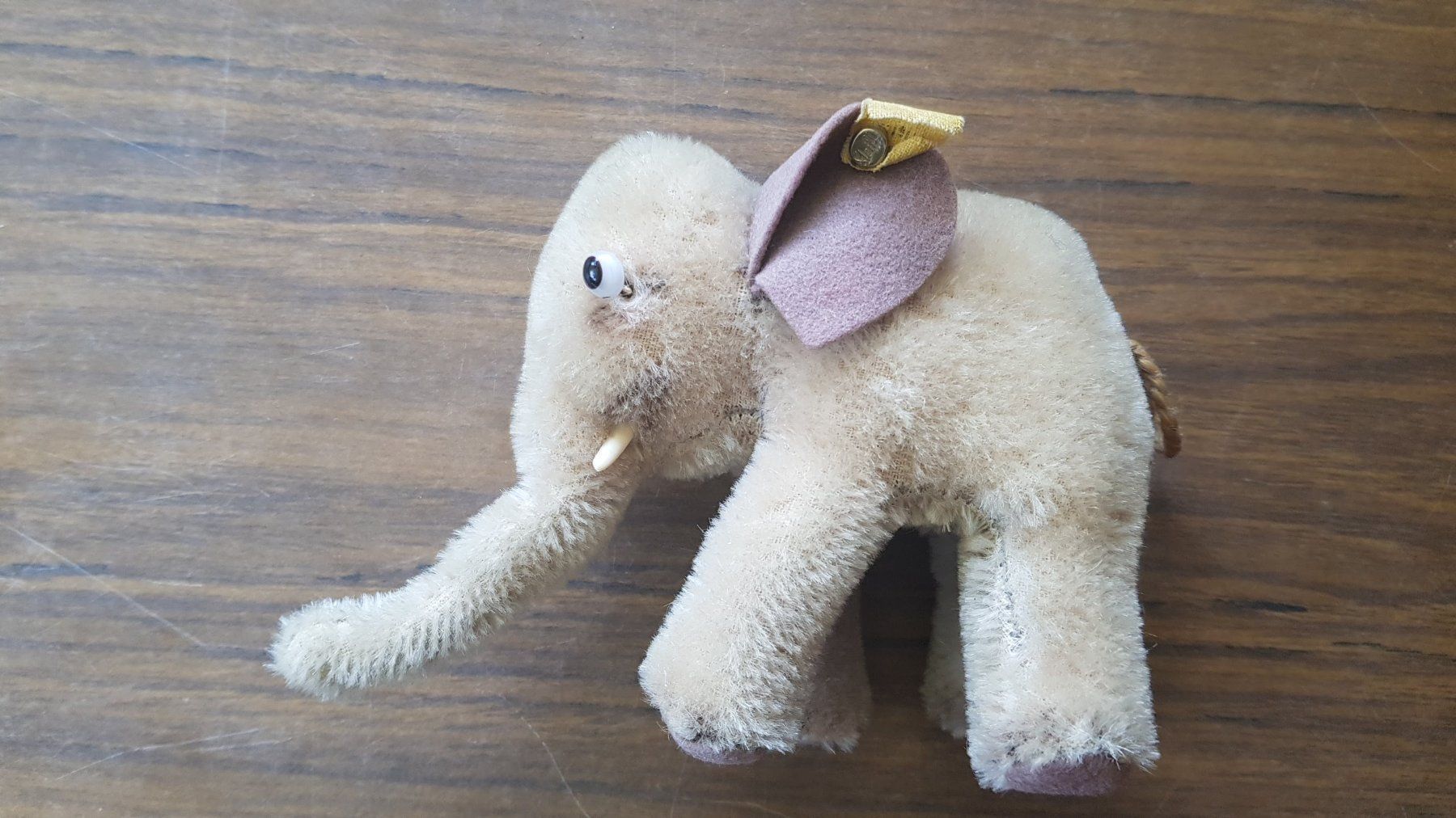 Steiff Spielzeuge: Steiff Stofftier Elefant 1960er – Gebraucht aus Mörschwil von lindaswunderkiste 3