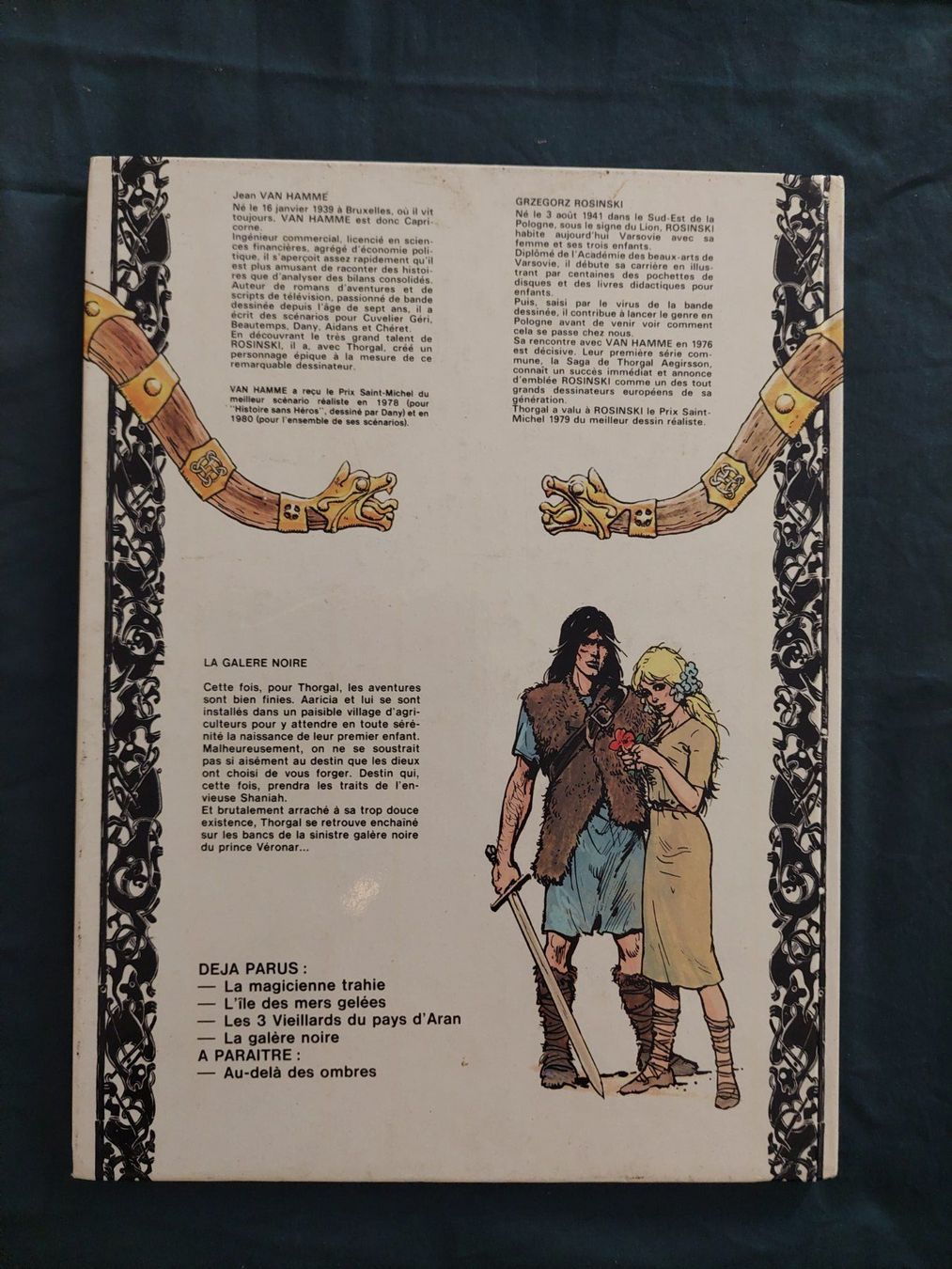 Fumetti: Thorgal T.4 La Galère Noire EO 1982 TBE – Usato da Genève venduto da Blu_BD 1