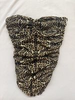 Haut bustier imprimé léopard taille S