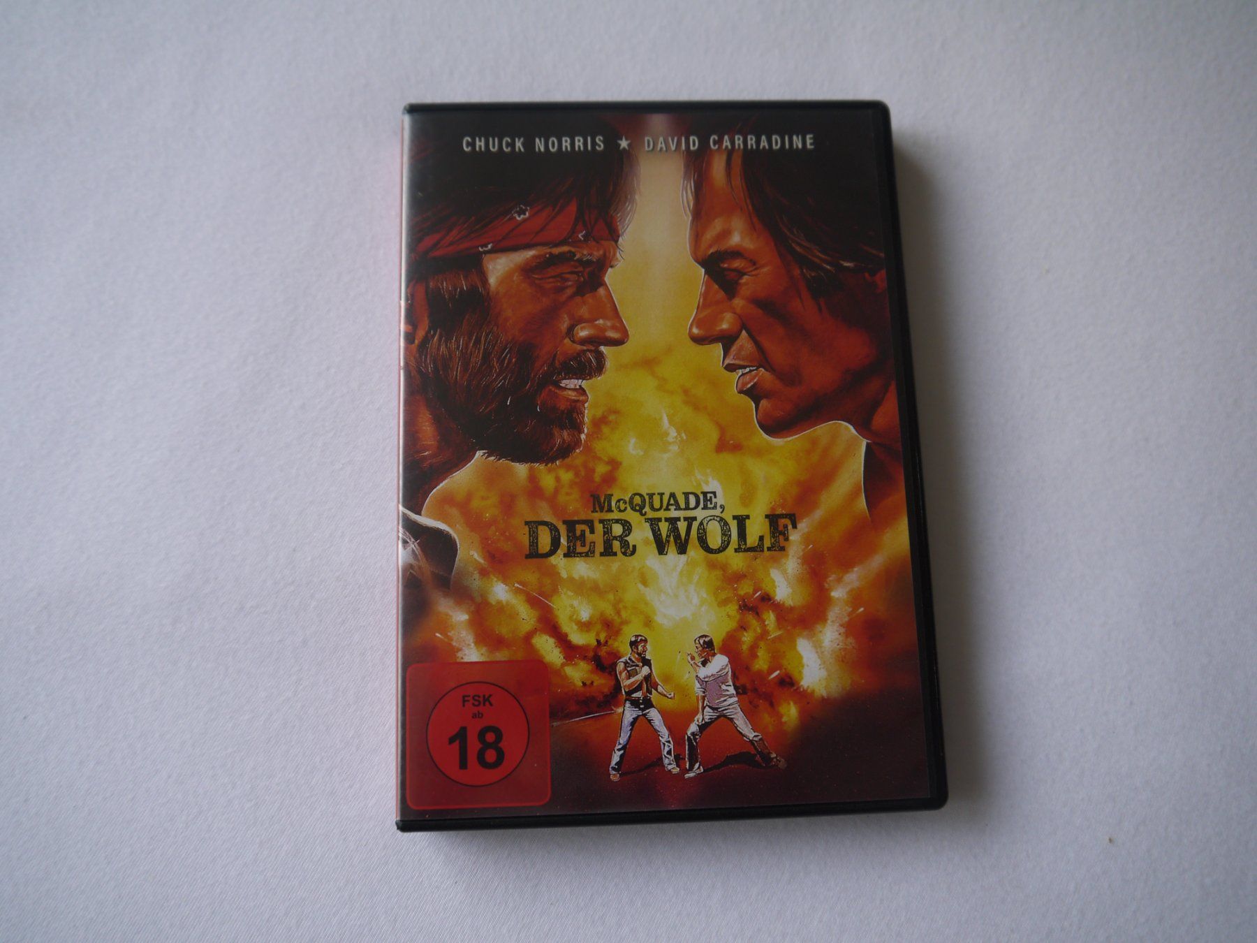 Tutti i DVDs: McQUADE - DER WOLF(1983) -Chuck Norris/David Carradine – Usato da Hagendorn venduto da Blaf