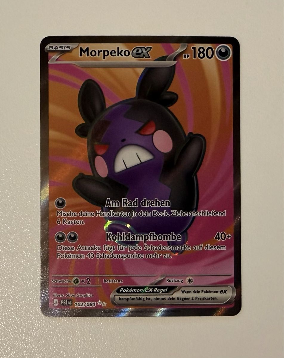 Pokémon Cartes à collectionner: Morpeko ex #102 – Neuf (Voir description) à Au SG par Bego1