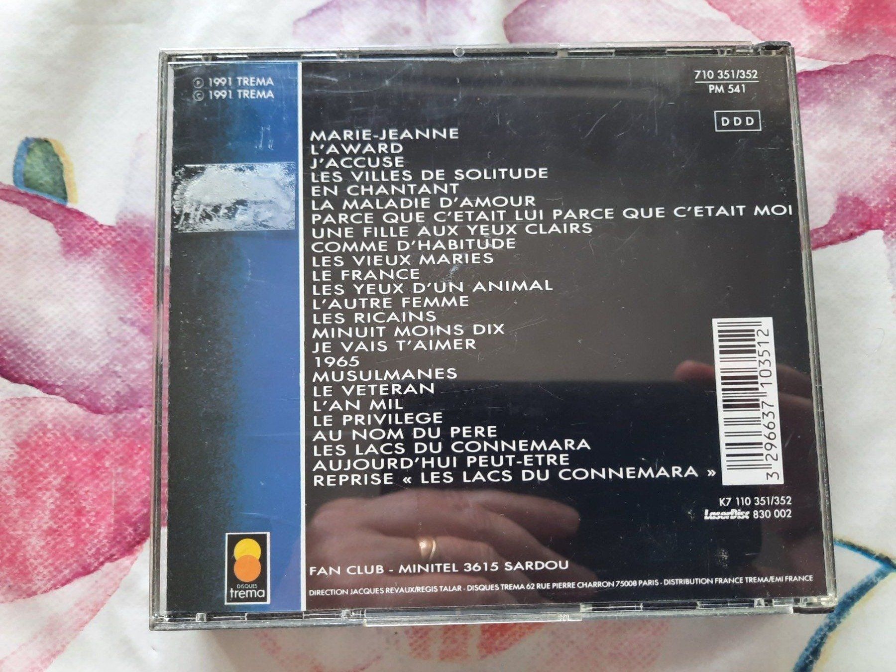 CDs: CD Sardou - Bercy 91 – D'occasion à Pully par bro_n52j 1