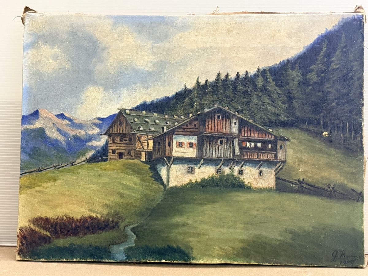 Gemälde: Öl auf Leinwand – Landschaft – Gebraucht aus Solothurn von NUVICO 3