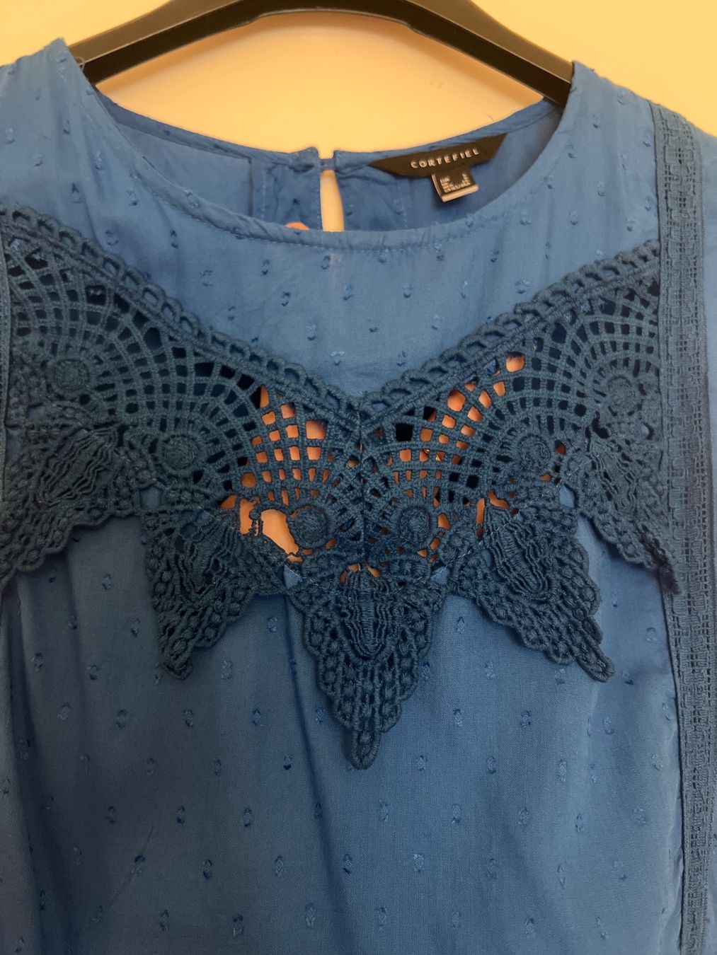 Top: Blau Top CORTEFIEL S – Usato da Horgen venduto da linuxrp 3