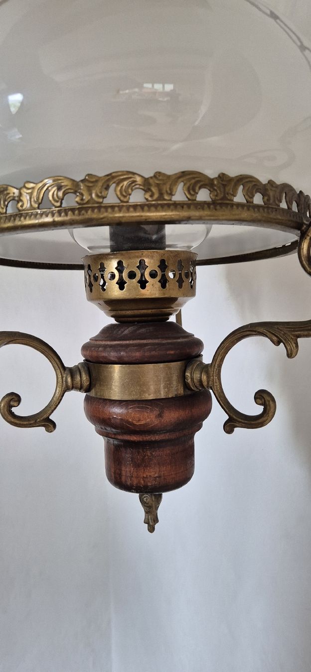 Lampadari & plafoniere: Rustikale Hängelampe, Vintage Lampe mit Charmr – Usato da Zweisimmen venduto da crazycro 1
