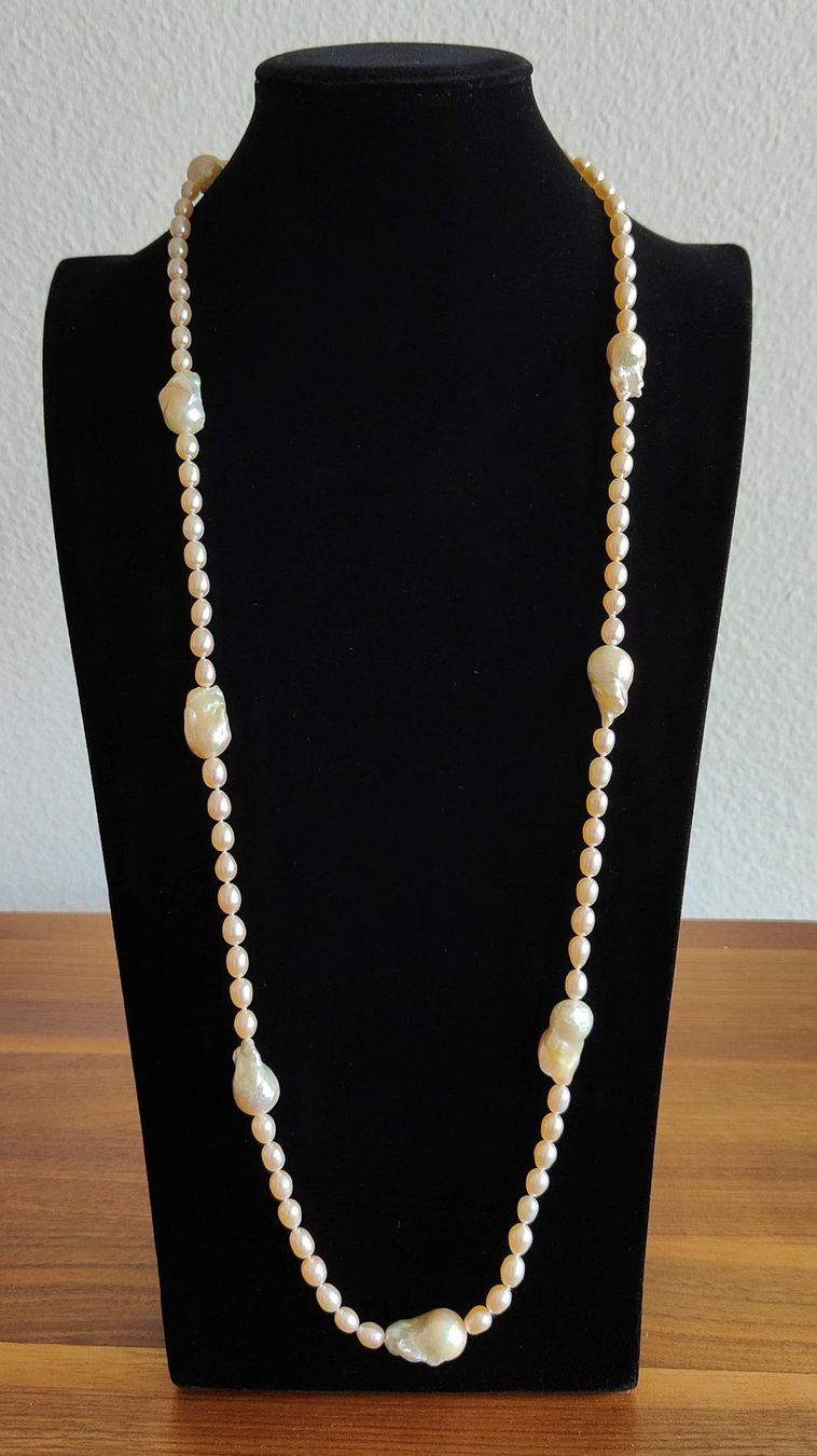 Catenine: Süsswasserperlenkette, 95cm – Nuovo e nell'imballaggio originale da Rümlang venduto da 21f