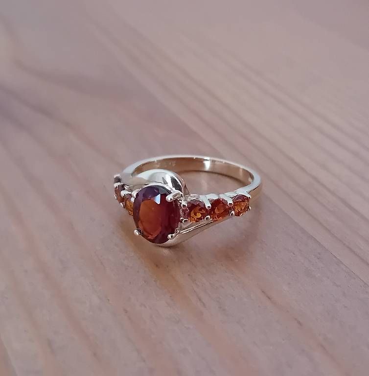 Anelli: Ring GG 375 mit Madeira Citrin – Usato da Stans venduto da wer_fd5f 4