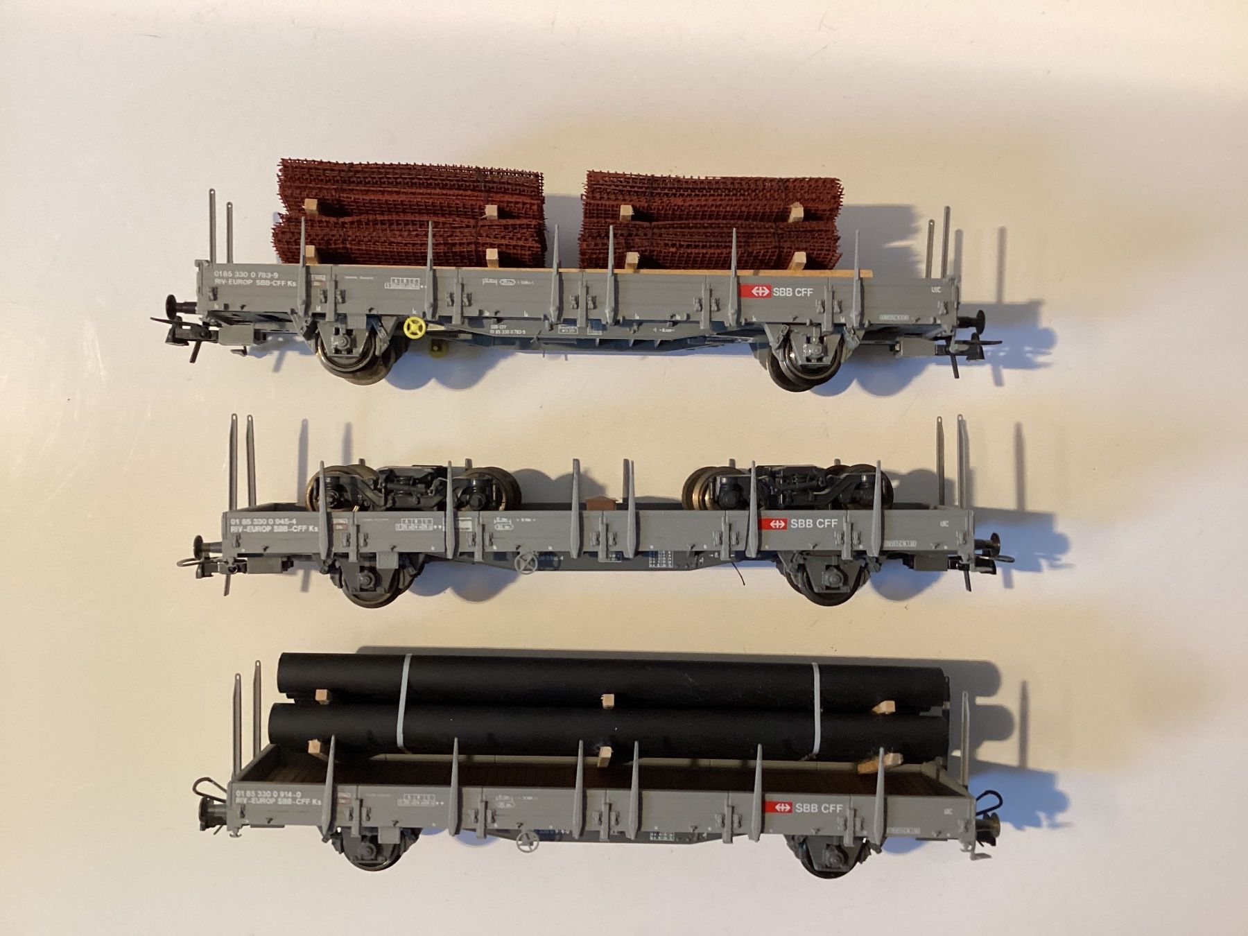 Aku Modellini di ferrovie: Aku Kull Güterwagen SBB 1:87 H0 – Usato da Effretikon venduto da simtek_de