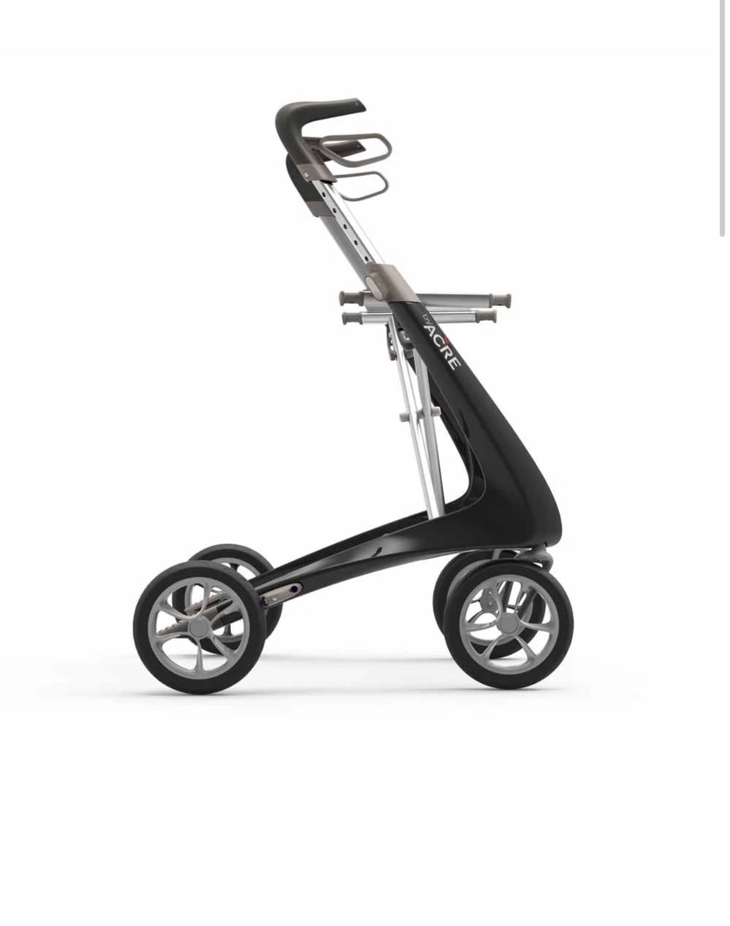 Ausili per la deambulazione: + Rollator ACRE Carbon Ultralight schwarz – Nuovo e nell'imballaggio originale da Amriswil venduto da JaJa-Express