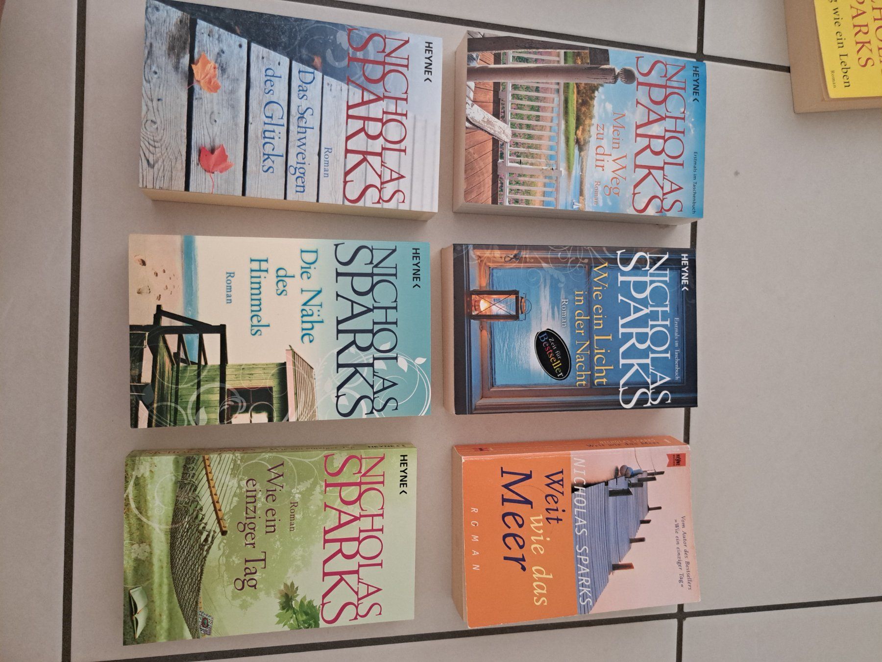 Libri: 6 Nicholas Sparks Romane – Usato da Buochs venduto da Ricola95