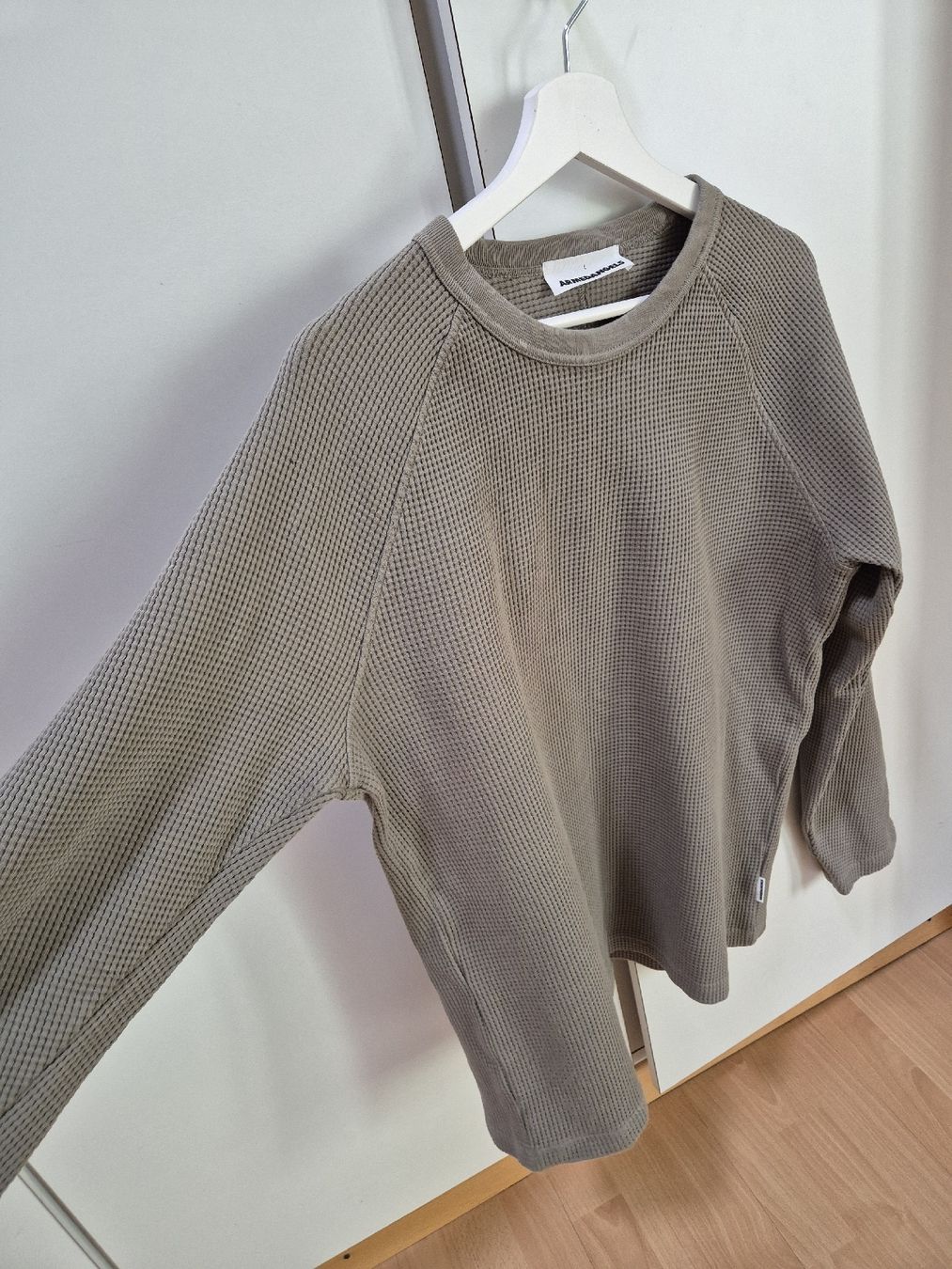 Armedangels Maglioni & Felpe: ARMEDANGELS Pullover Waffel Khaki, Size L – Usato da Kilchberg ZH venduto da emi_6vtg 2