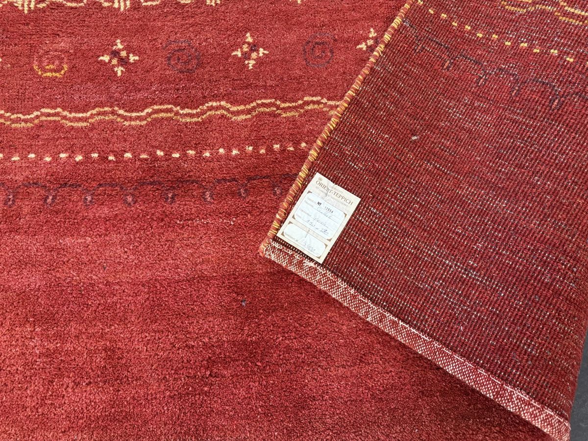 Gabbeh Teppiche: Roter Orientteppich Gabbeh – Neu (gemäss Beschreibung) aus Liestal von galerie_nategh 8