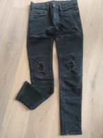 Biker-Jeans schwarz 164