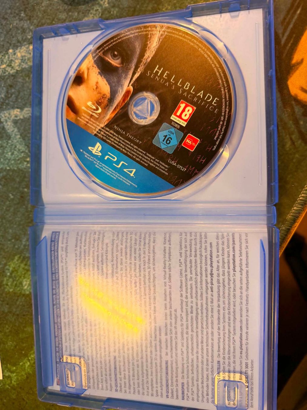 Sony Giochi: Hellblade Senua's Sacrifice Sony Playstation 4 – Usato da Giubiasco venduto da Ticinerd 2