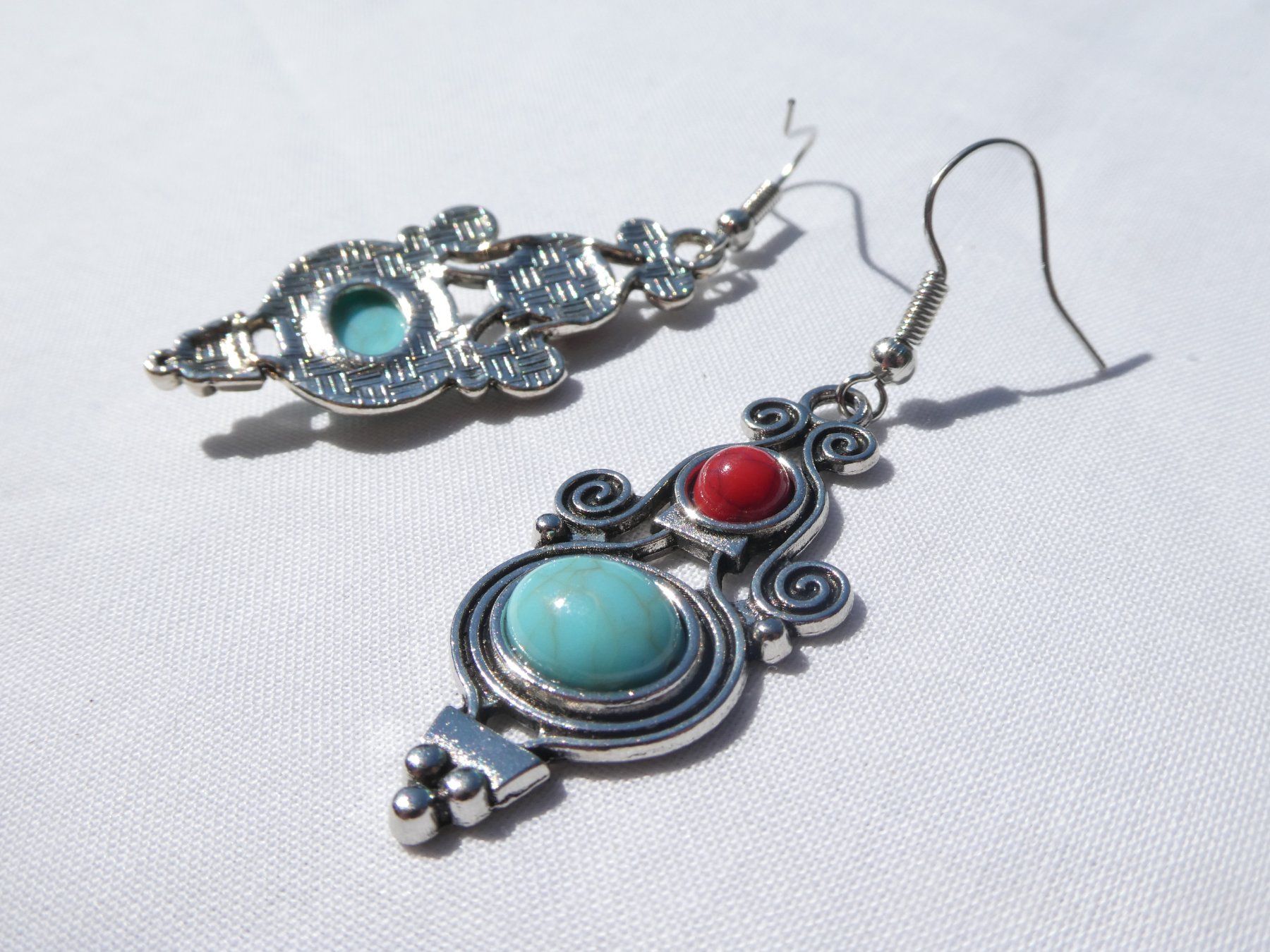 Orecchini pendenti & Orecchini a lobo: Ein Blickfang: Ohrhänger, Modeschmuck – Nuovo (secondo la descrizione) da Gattikon venduto da kaandooh 2
