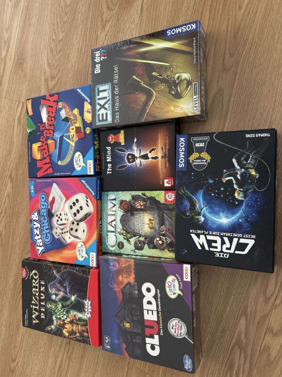 Giochi: Diverse Brett- und Kartenspiele – Usato da Belp venduto da phertig74