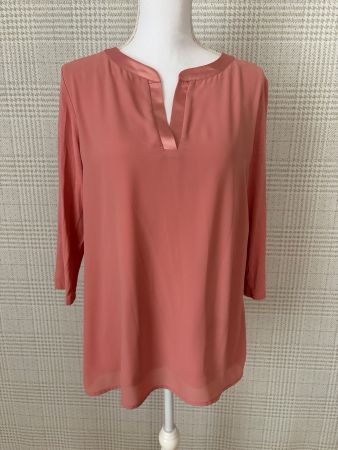 Comma Bluse in Koralle, Grösse 42, Top!