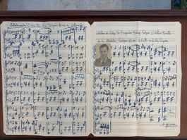 Handschriftliche Partitur für Georg Sulzer