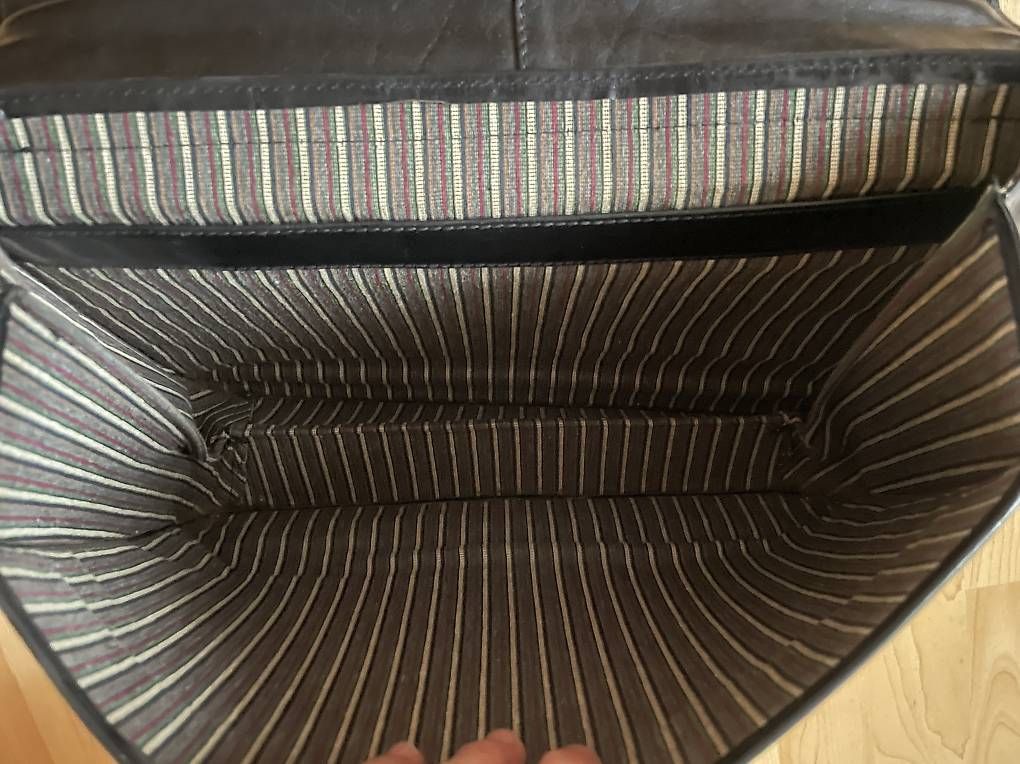 Valigie & Borse: Aktentasche Ledertasche schwarz – Usato da Kerns venduto da UDS82 4