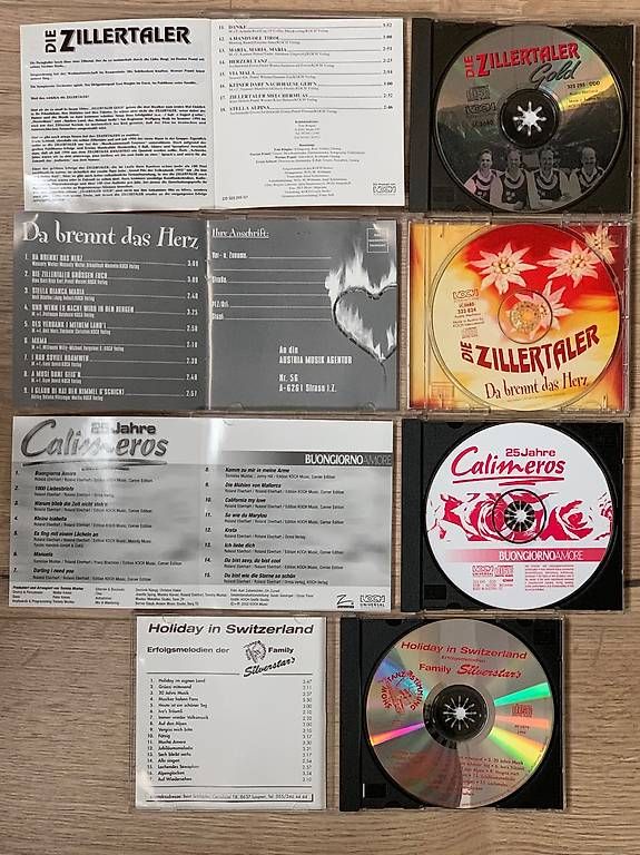 CD: 7 CD mit Schlager – Usato da Saland venduto da Katarm 3