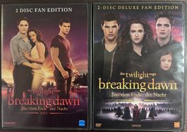 Twilight Breaking Dawn (Teil 1 + 2)  2-DVD's Set Fan Edition