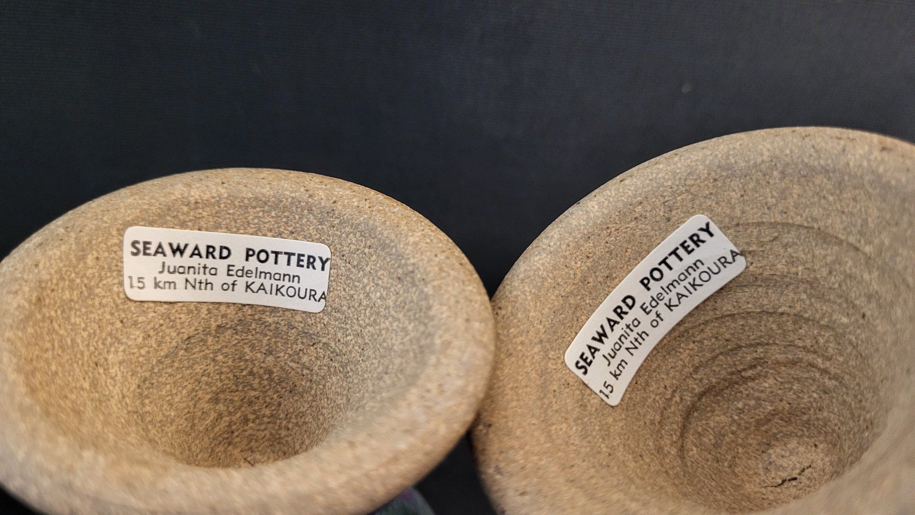 Tasses: 2 Keramik-Kelche SEAWARD POTTERY – D'occasion à Basel par spinne02 5