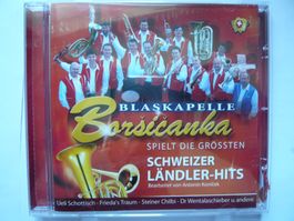 2CD BLASKAPELLE Borsicanka Schweizer Ländler-Hits &