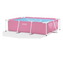 INTEX Pink Frame Pool 220x150x60cm