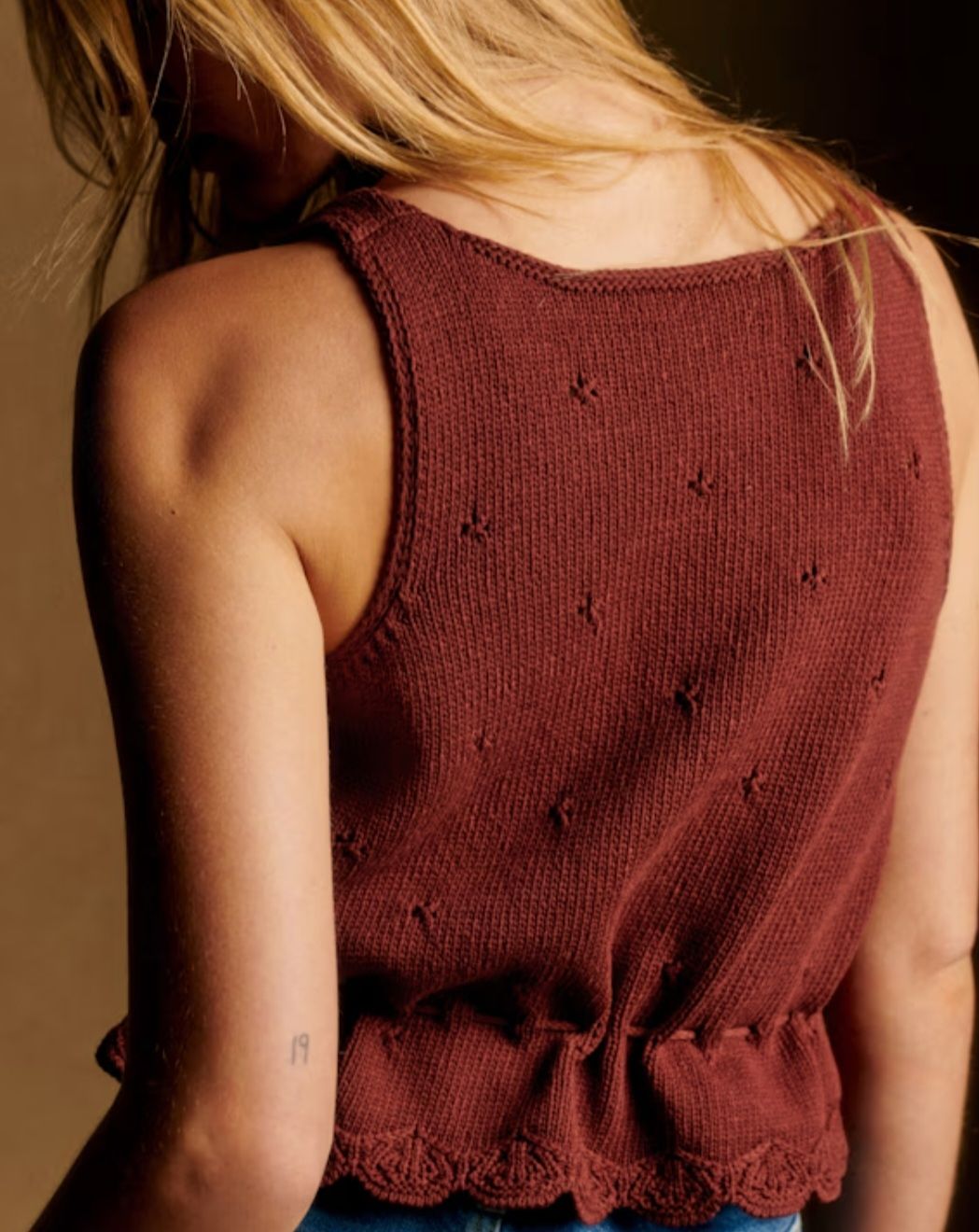 Sezane Top: Top en maille Sézane – Usato da Corserey venduto da Matahari91 6