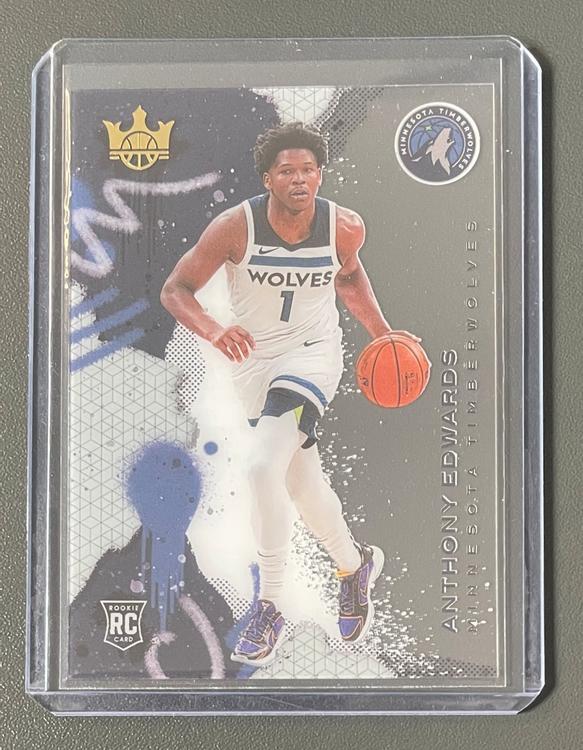 NBA Anthony Edwards 2020-21 Court Kings Acetate Rookie Card