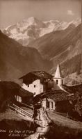 La Sage et Pigne d'Arolla (3801 m.)