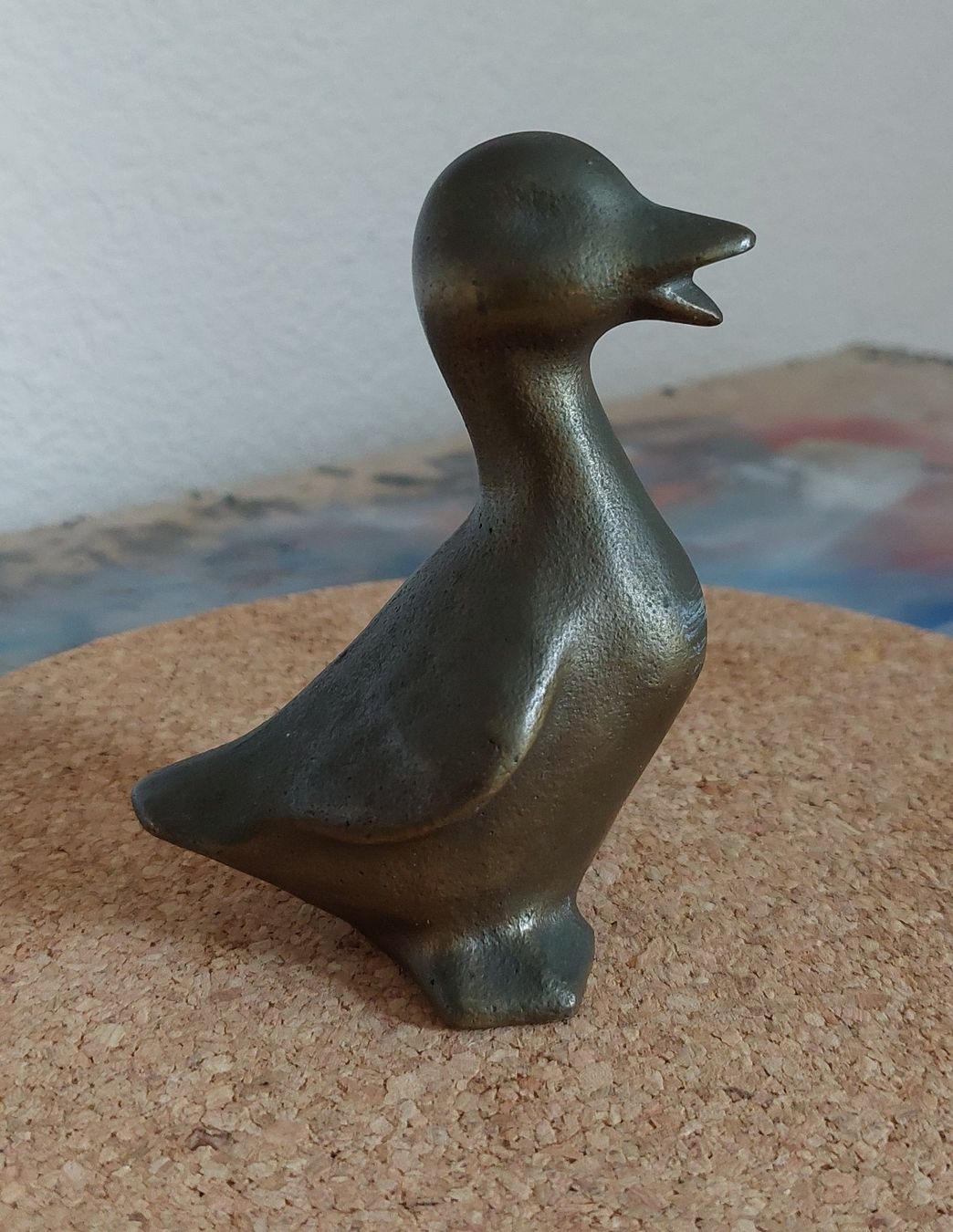 Bag Turgi Statuette: BAG TURGI Bronze-Figur Nr. 3: Gans – Usato da Subingen venduto da K7passt_immer 1