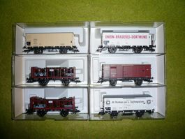 6 Güterwagen Epoche 1