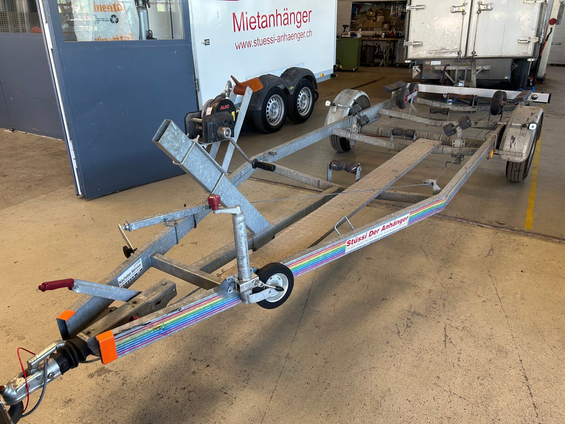 Stüssy Rimorchi: Motorbootanhänger G.G. 1300 kg – Usato da Wettswil venduto da Stuessi54